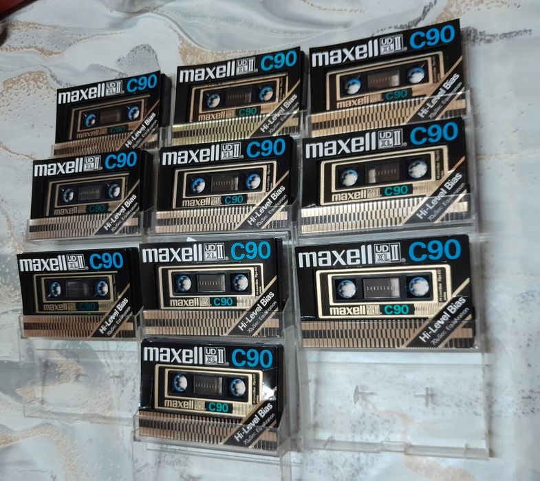 Аудио касети - MAXELL / Златен / - 90 мин. - хром