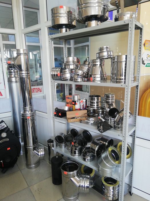 Дымоходы, сэндвич трубы.