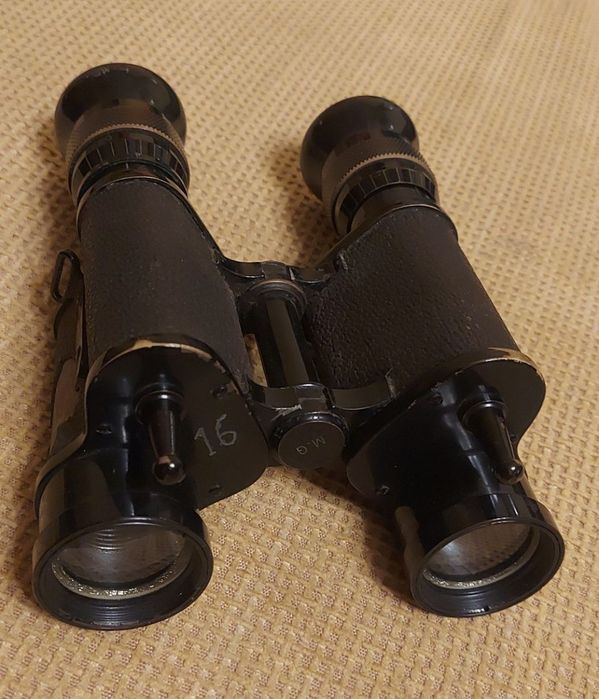 Binoclu Telemetru  WW1 Joules Huet reticul superb