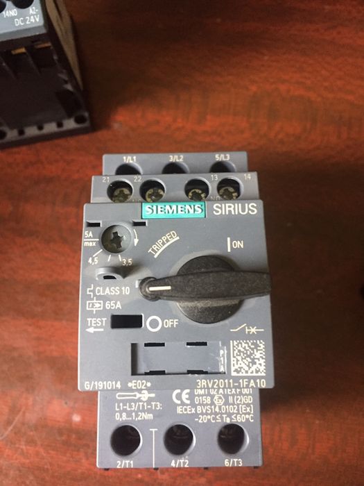 Продам Контактор, Автомат защиты двигателя и реле