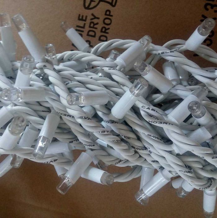 Професионални външни лампички 6м х 40-60-80 ФЛАШ ЕФЕКТ най висок клас