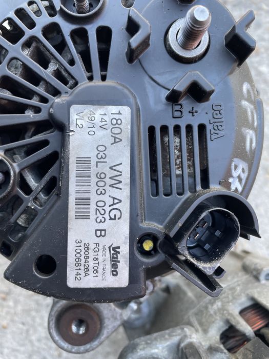 Alternator VW passat CC b6 b7 euro 5 skoda seat 2.0 diesel