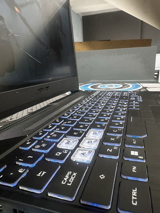 Мощный игравой ноутбук  Asus Tuf Gaming intel core i5-11400H RTX2050