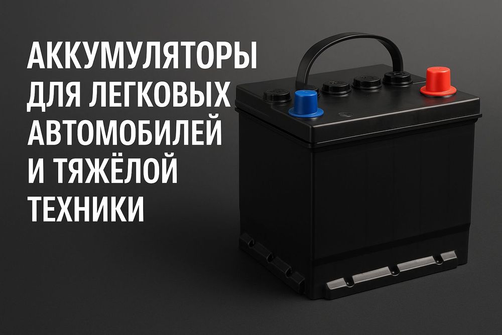 Аккумулятор 60ah, 75ah, 90ah,190ah