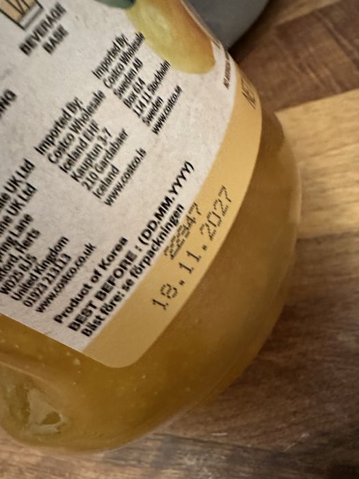 Vonbee citron ginger tea 2.0kg / ceai ghimbir si lamaie