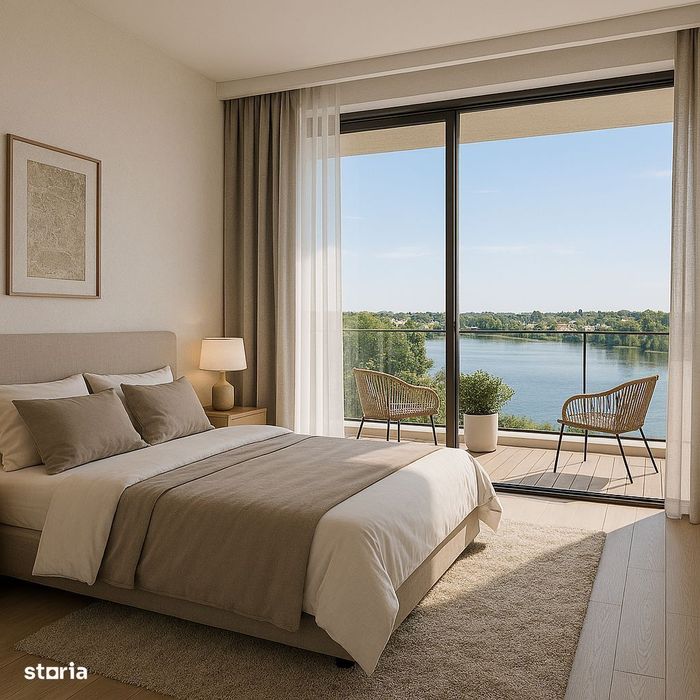 Apartament 3 Camere Lux | Vedere Lac | 98.7 mp | Lakeside Străulești — fotografia 3
