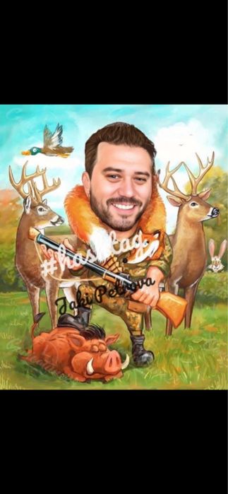 Карикатури по поръчка фиксирана цена 20лв