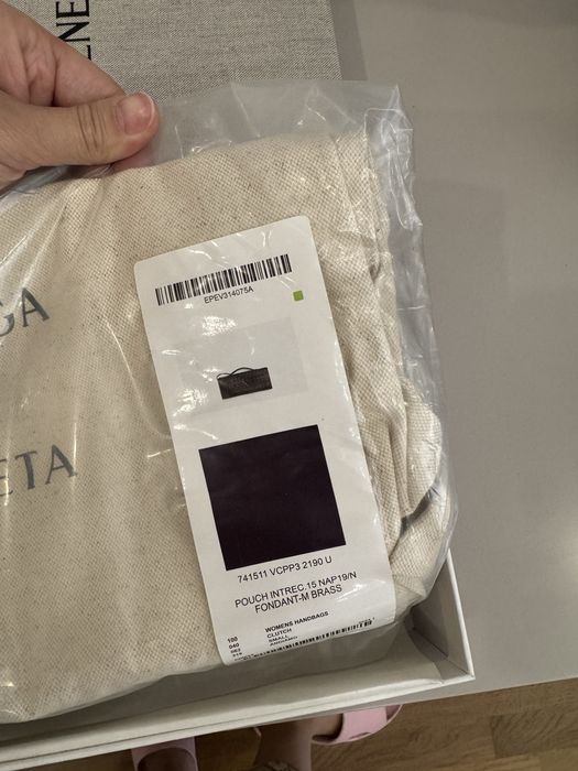 Bottega Veneta сумка- клатч