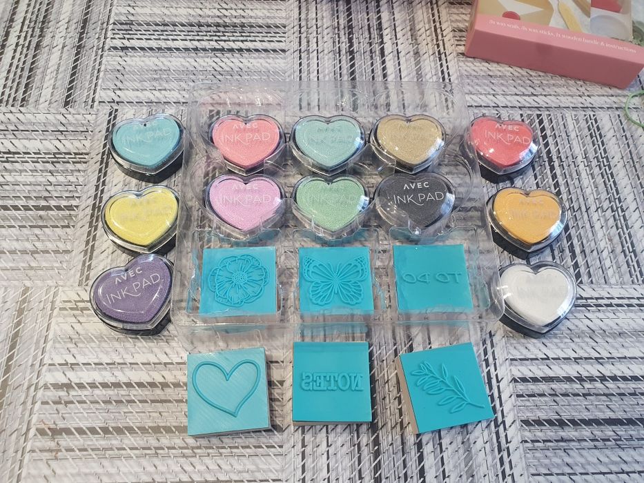 Комплект печати CARDSPLITTER 18 елемента 12 цвята 6 форми за деца 3+