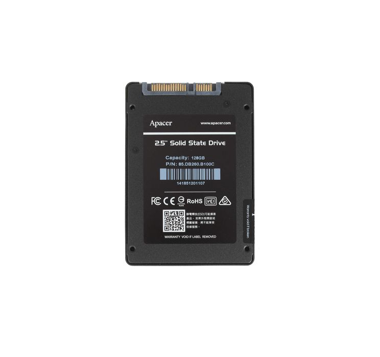 | SSD накопитель 128GB Apacer AS350 PANTHER SATA 3 2.5 3D NAND TLC