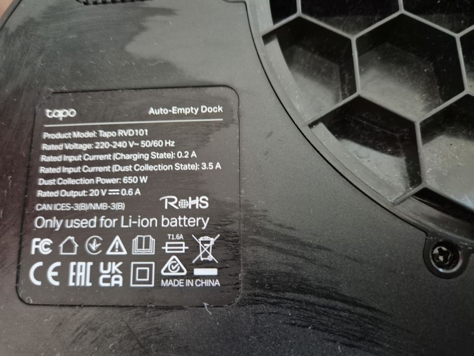 Прахосмукачка робот TP-Link Tapo RV20 Max Plus