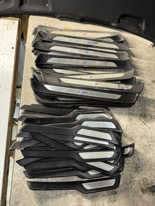 Ornament prag m pachet bmw e90 e91 praguri interior bmw e90 m pachet