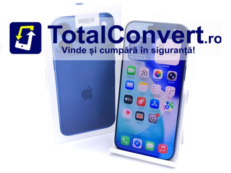 Apple Iphone 17 Pro Max 256GB Deep Blue, Garantie 24 luni | #D93896