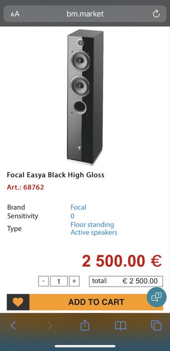 Focal Easya ( White Gloss)