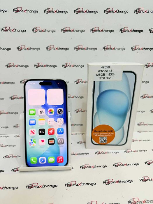 iPhone 15 Blue Neverlocked 128GB