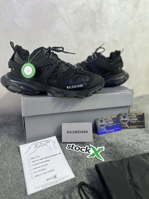 balenciaga track black 41