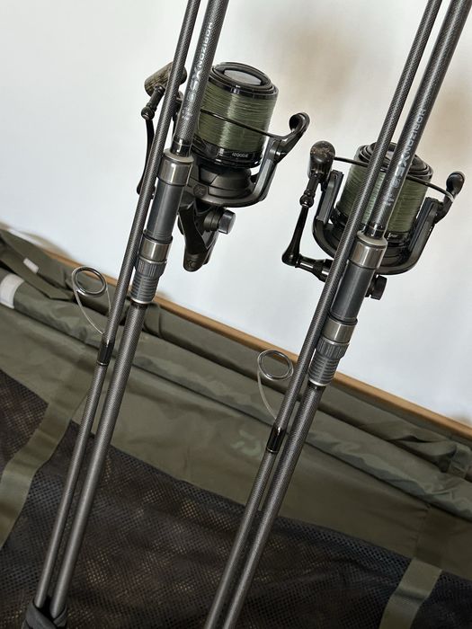 Pachet pescuit - 2Lansete fox, 2mulinete fox, sling daiwa