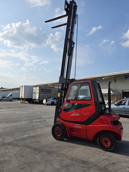 Vand motostivuitor / stivuitor Linde h20 diesel