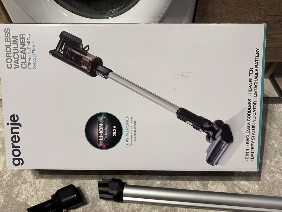 Безкабелна прахосмукачка Gorenje