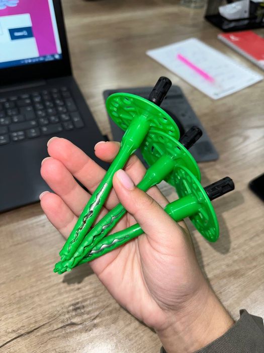 Зонт дюбель с термоголовой