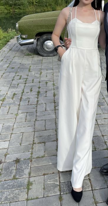 Белый костюм, размер s