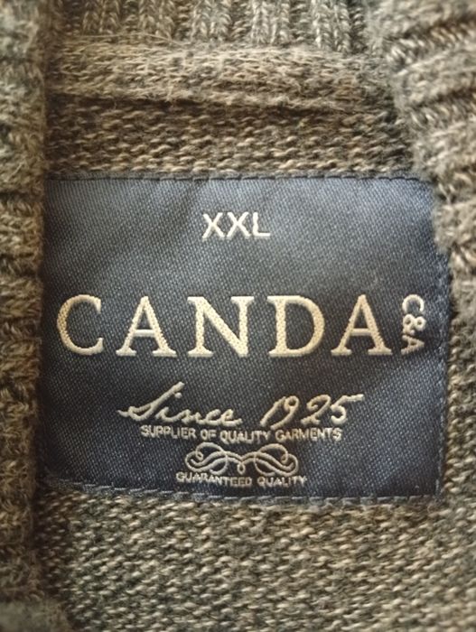 Тъмносив пуловер на CANDA размер XXL