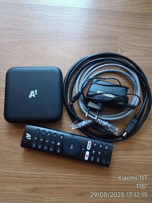Tv box  ZTE на A1 с телевизия