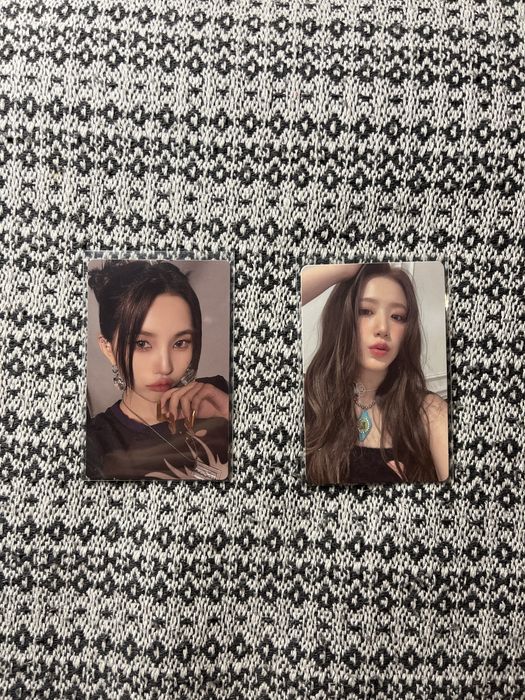 Карты, фотокарты I-dle (Соен/Шухуа)