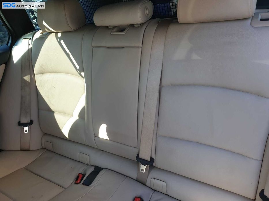 Interior Piele Crem cu Incalzire Scaune Fata si Bancheta Spate Sezut cu Spatar BMW Seria 5 F11 2009 - 2017 [C5278] [C5279] [C5280]