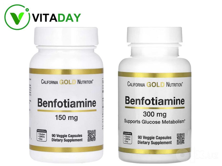 California Gold Benfotiamine бенфотиамин