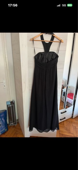 Rochie de seara superba decoltata spate marime M de la Zero in stare perfecta