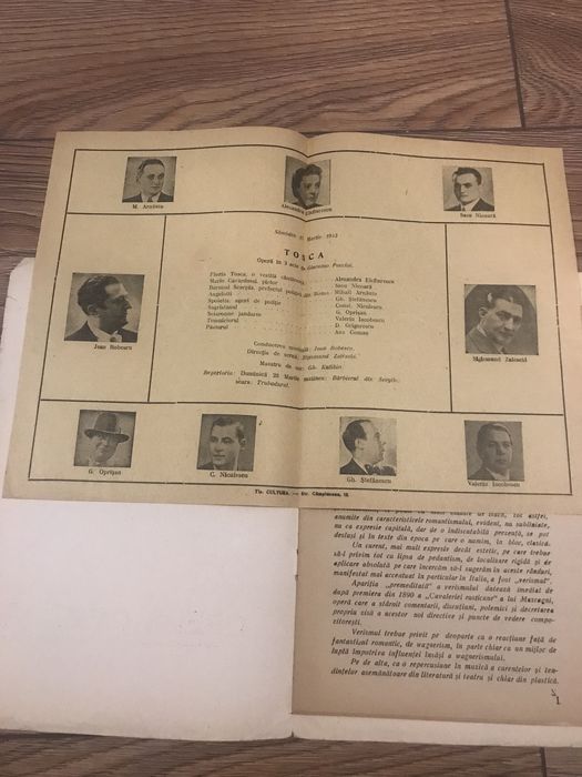 Program Opera Romana 1942-1943