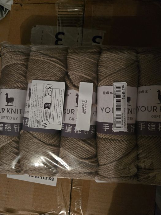 Fir tricotat lana Alpaca