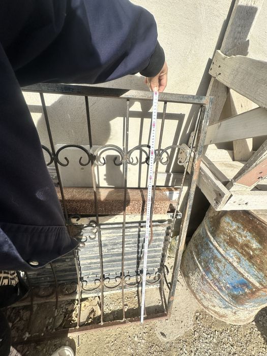 Екі терезеге решотка