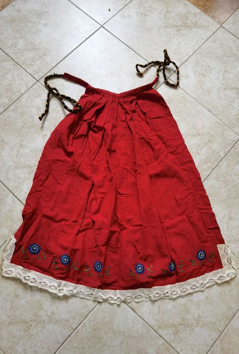 Автентична Хърцойска Старинна Престилка от Народна Носия