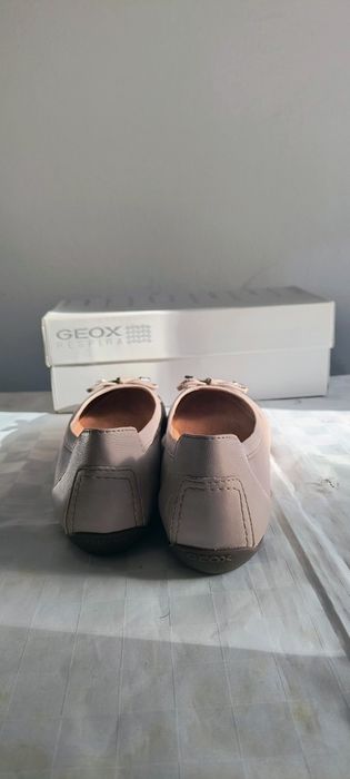 Чисто нови кожени балеринки GEOX Respira – Естествена кожа