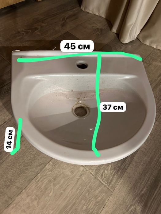 Раковина в хорошем состояние