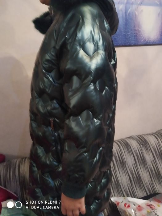 Продам зимнее дутое пальто на девочку