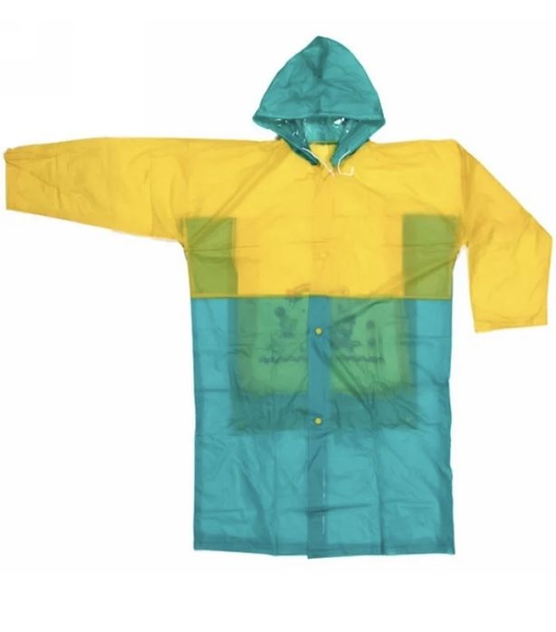 Дождевик для детей с отверстием для рюкзака