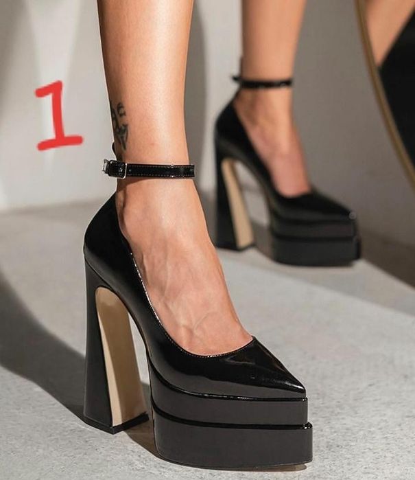 Обувки висок ток