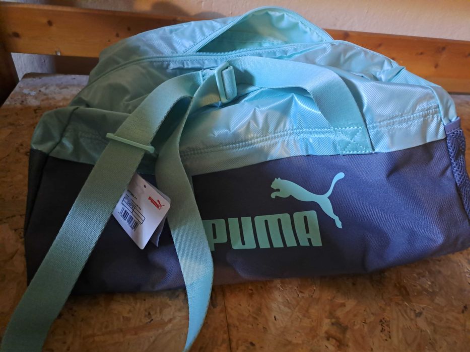 Спортна чанта "Puma". Оригинална чанта за спортни цели.