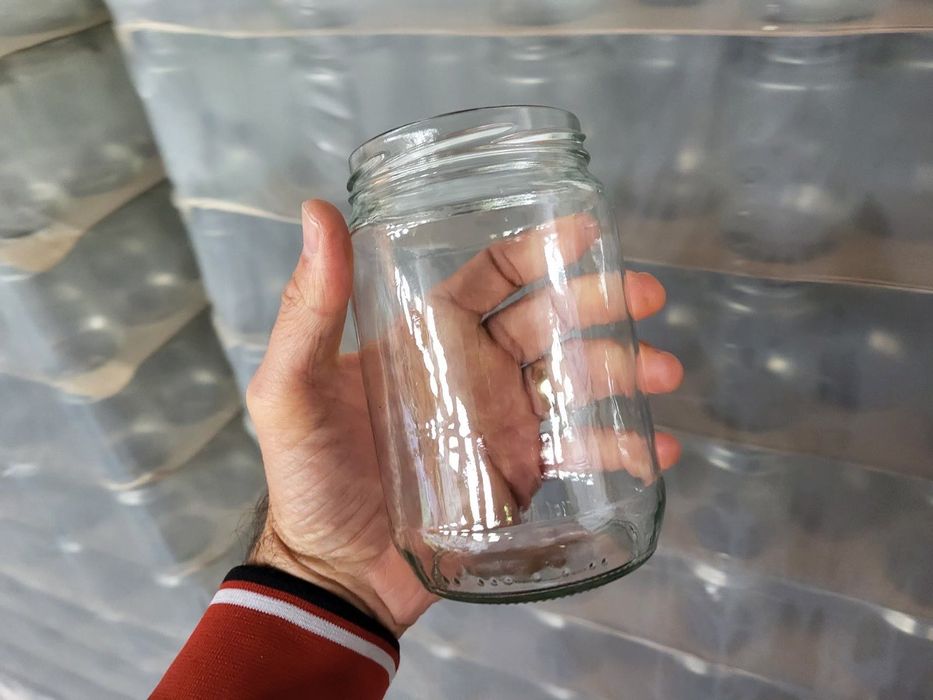 Стъклени буркани 720 мл. с винт - чисто НОВИ НА ПРОМОЦИЯ !