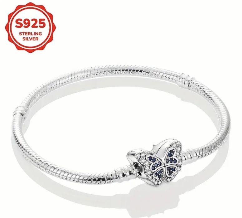 Сребърна гривна за талисмани Сребро S925