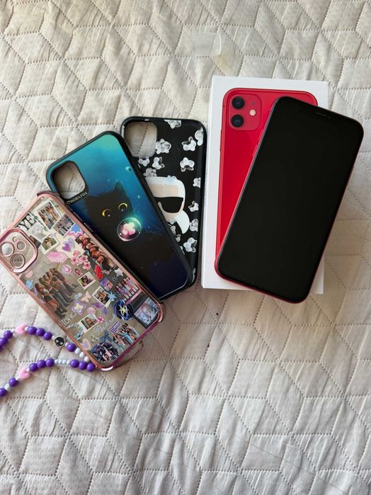 Продавам Iphone 11 Red, 256gb