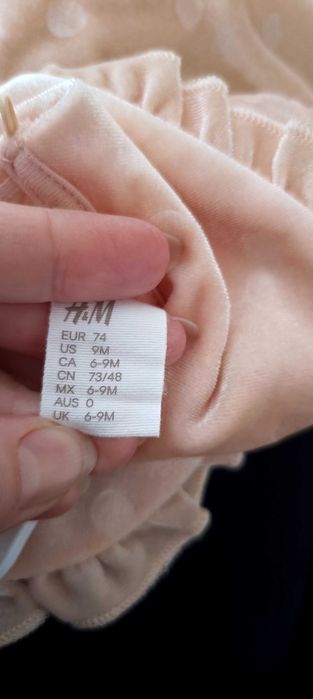 Рокля H&M размер 74