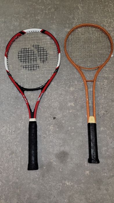 Racheta tenis adulti cu mingi plus BONUS racheta vintage