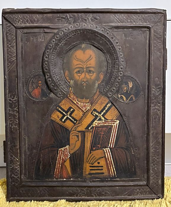 Icoana sec 19 pictata pe lemn