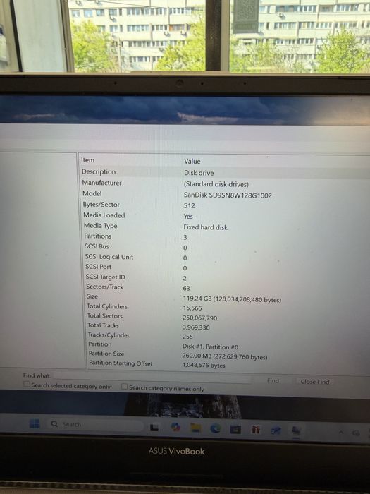 Laptop Asus Vivobook S14, intel i5 8 cod unic 4623