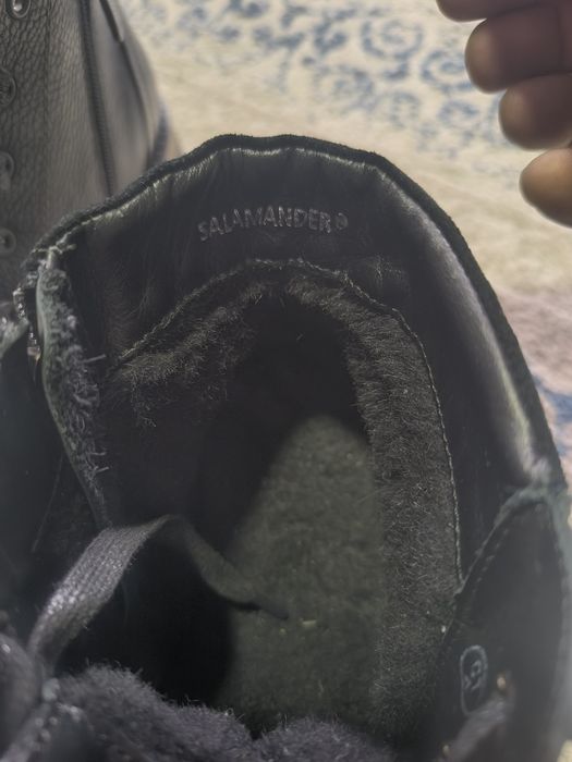 Полуботинки кожаные