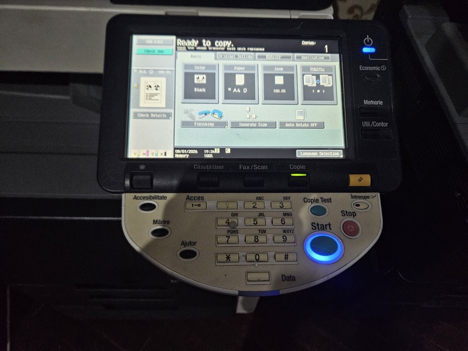 Multifuncţional Konica Minolta BizHub C220, format A5 - A3